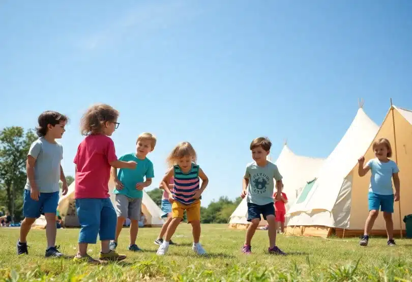 Le déroulement d'une colonie de vacances